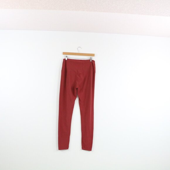 *Red Faux Suede Legging - Picture 6 of 6